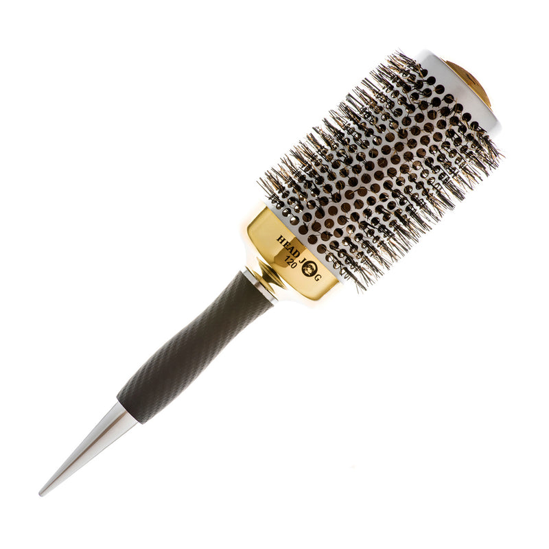 Head Jog Gold Thermal Brush