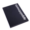 Appointment Book - Black