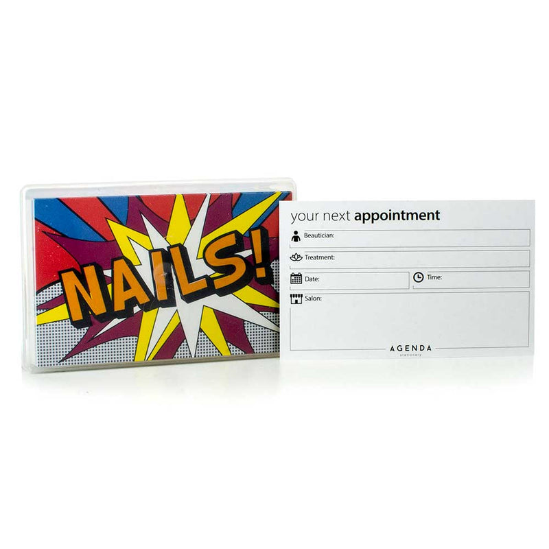 Appointment Cards Nails - 100 Pack