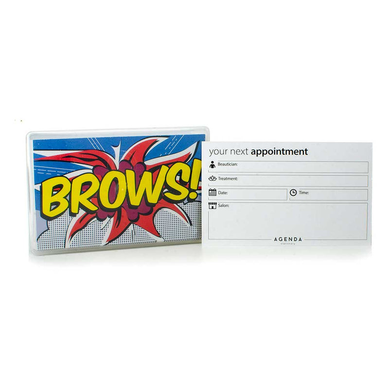 Appointment Cards Brows - 100 Pack