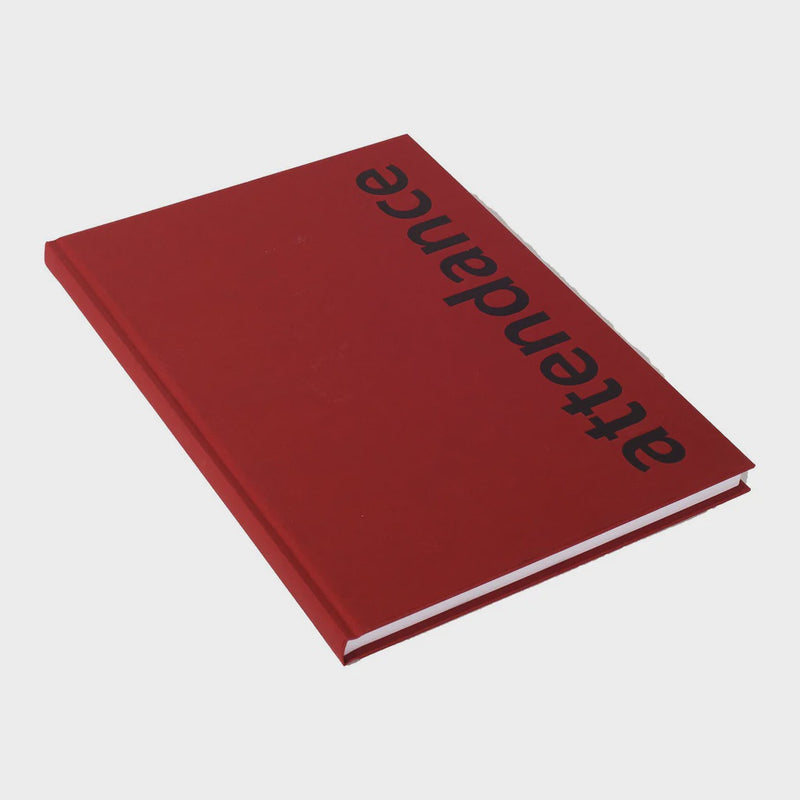 Attendance Book Red