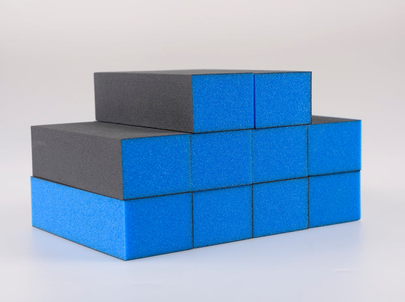 Blue 300 3-Way Sanding Block 10 Pack