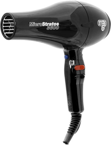 Micro Stratos 3600 Hairdryer - Black