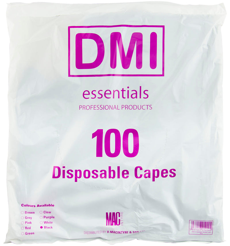 Disposable Shoulder Capes Clear -100 Pack