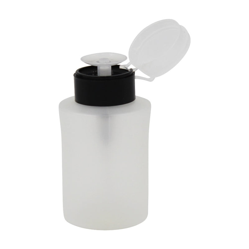 Push Down Pump Bottle Dispenser Black