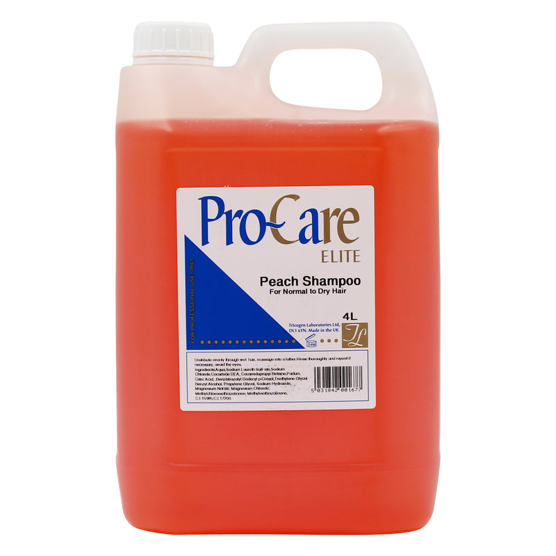 Pro-Care Peach Shampoo 4 Litre