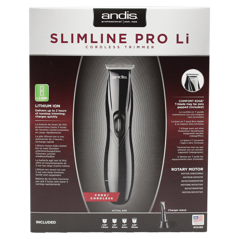 Slimline Pro Li T- Blade Trimmer Black