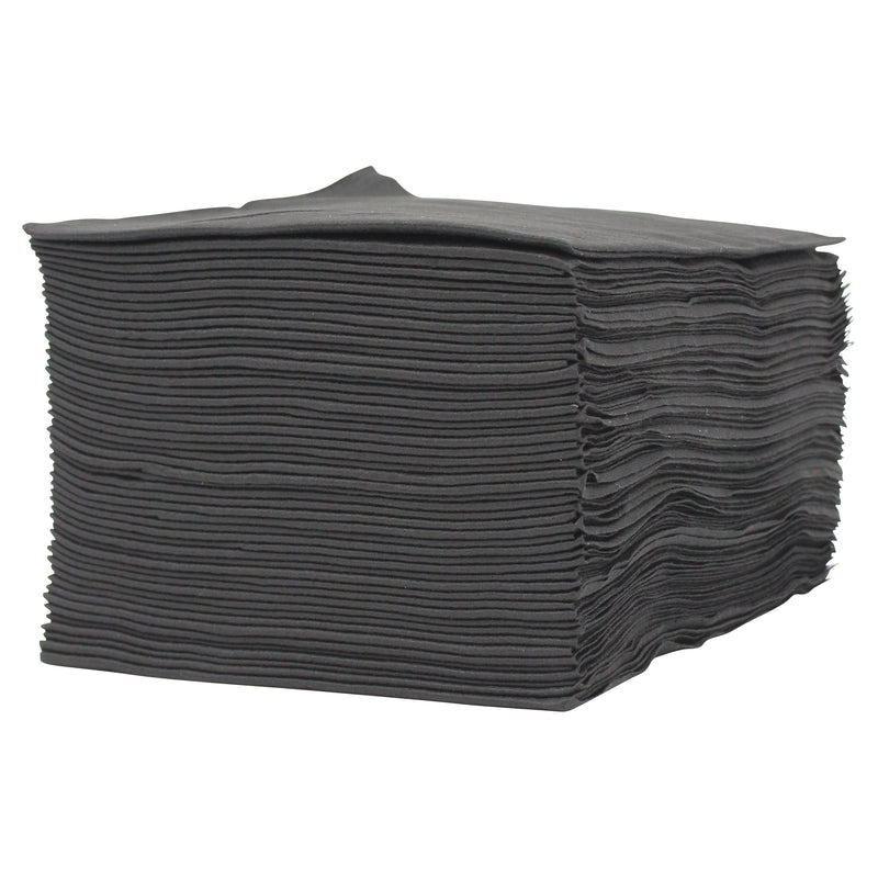 Disposable Towels Black Economy 50 Pack