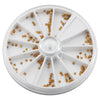 Rhinestones Round - Gold