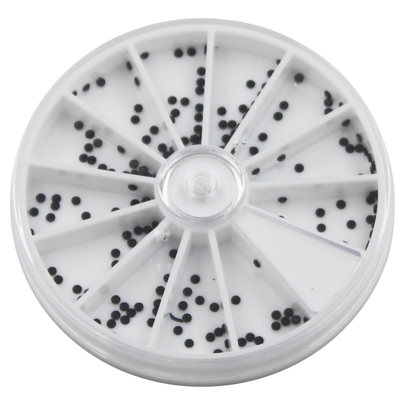 Rhinestones Round - Black