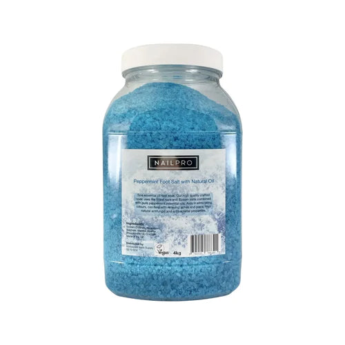 Nail Pro Peppermint Pedicure Spa Salt - 4kg