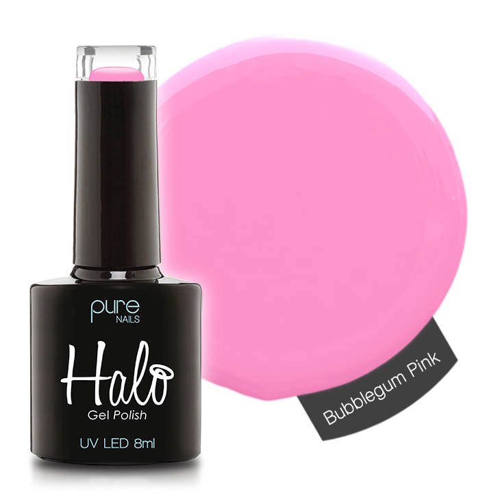 Gel Nail Polish Bubblegum Pink 8ml