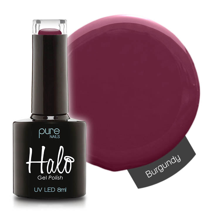 Gel Nail Polish Burgundy 8ml