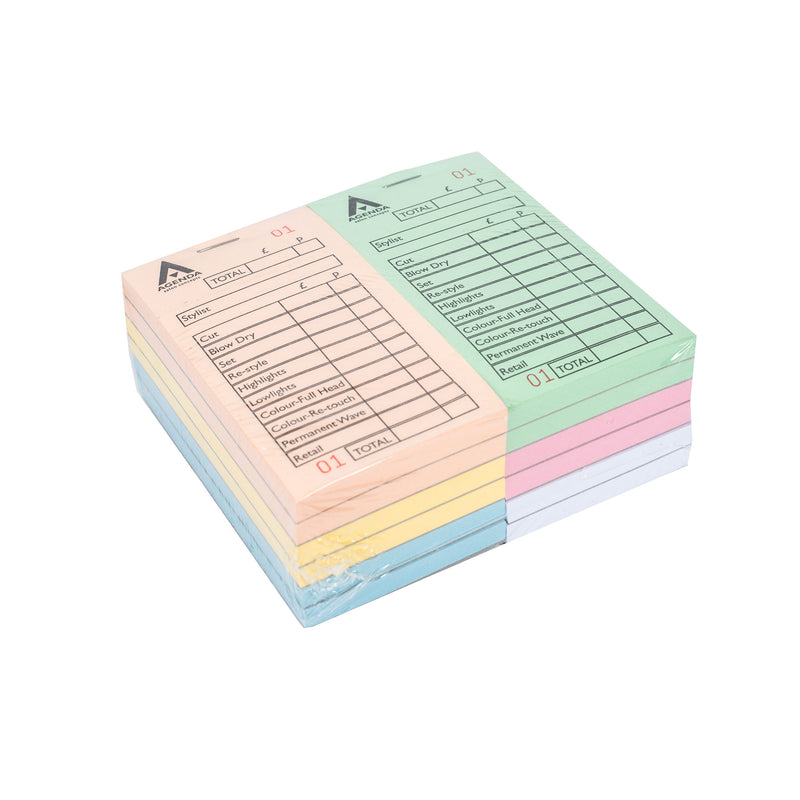 Numbered Check Pads Assorted 12 Pack