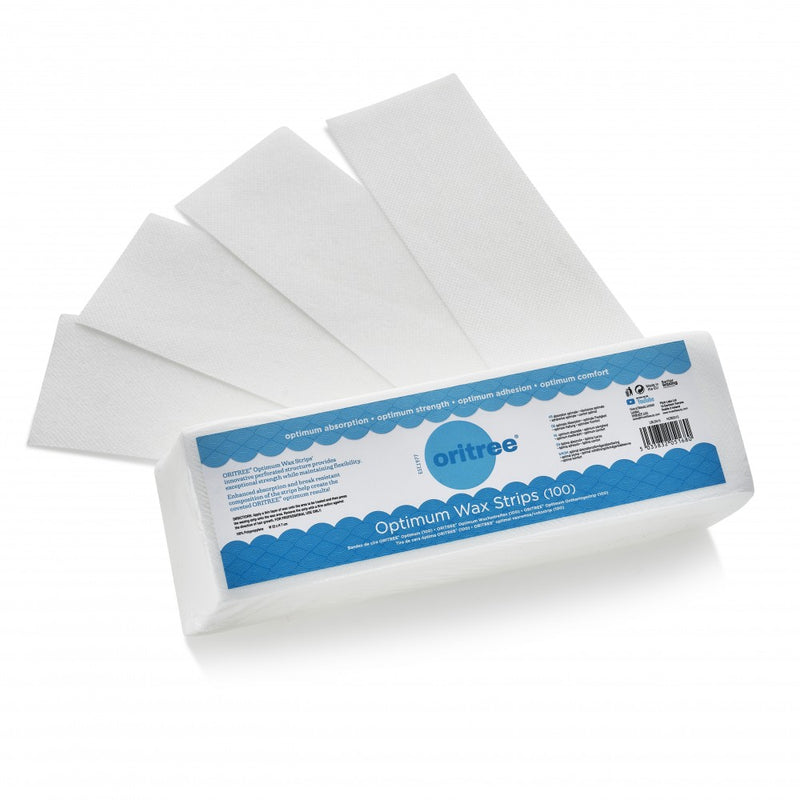 Oritree Optimium Paper Wax Strips 100 Pack
