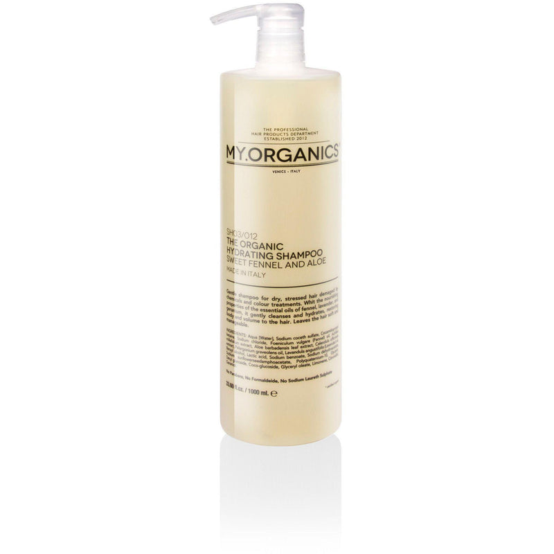 The Organic Hydrating Shampoo Sweet Fennel and Aloe 1000ml