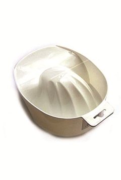Shell Manicure Bowl White