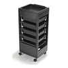 Studio Salon Trolley Flat Top Black