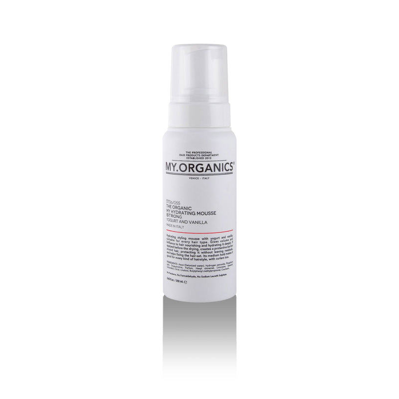 The Organic Hydrating Strong Hold Styling Mousse 250ml