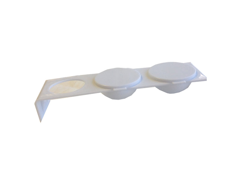 Triple Dappen Dish & Holder