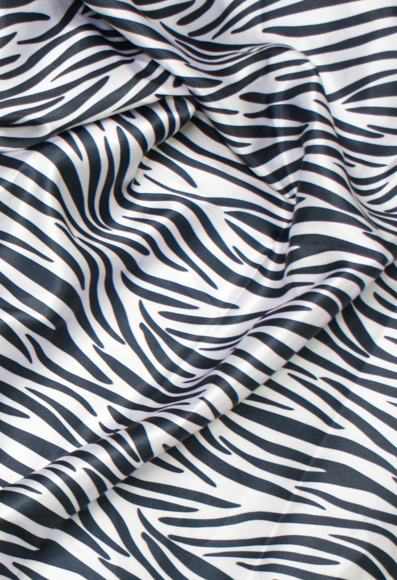 Hairdressing Gown Zebra Print