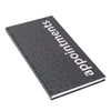 Appointment Book 3 Assistant -  Black Leopard Print