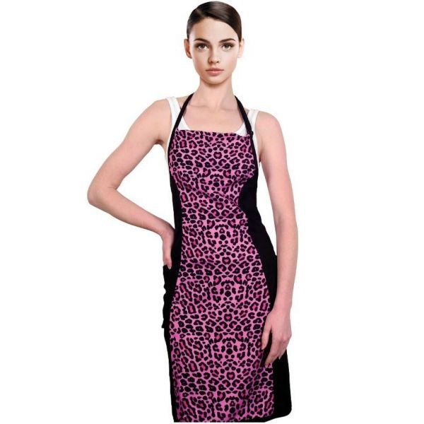 Cricket Slimming Apron - Hot Pink Cheetah