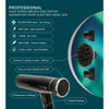 Professional Head Jog Hairdryer Futaria Black