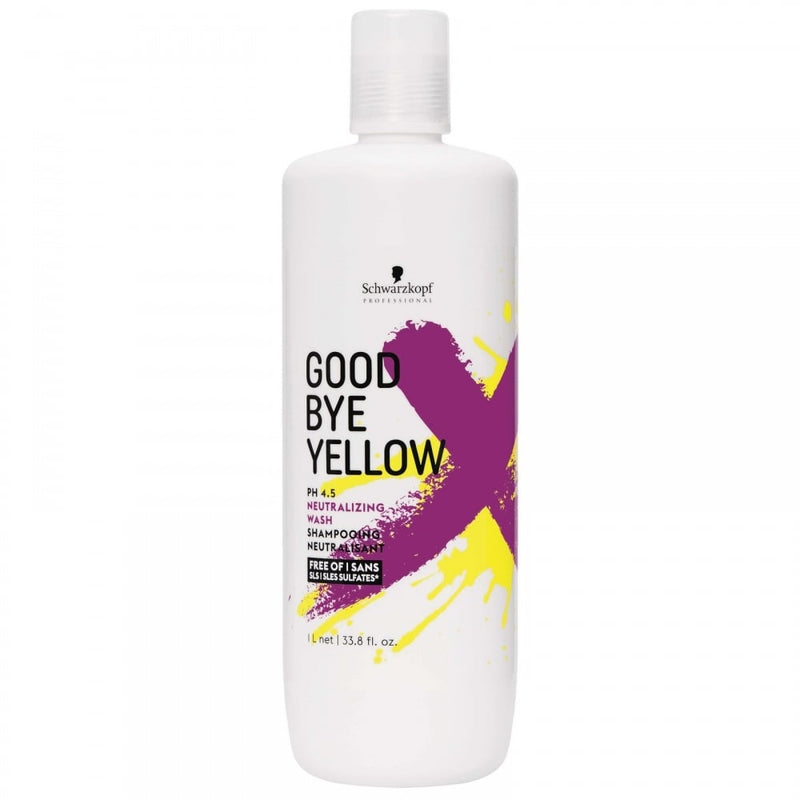 Goodbye Yellow Shampoo