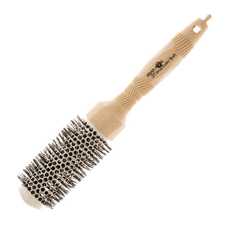 Head Jog Straw Radial Brush