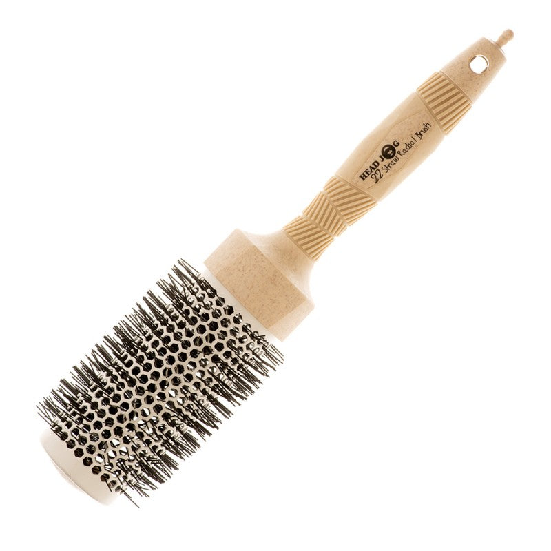 Head Jog Straw Radial Brush