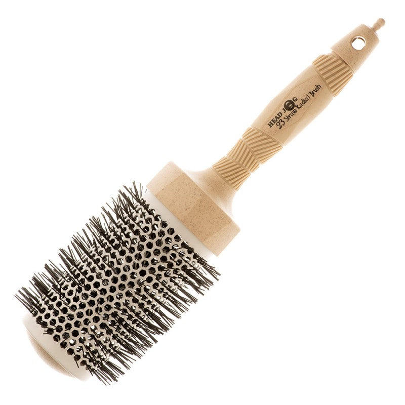 Head Jog Straw Radial Brush