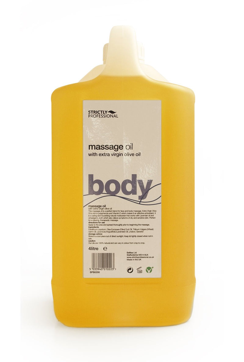 Massage Oil With Virgin Olive Oil 4Litre