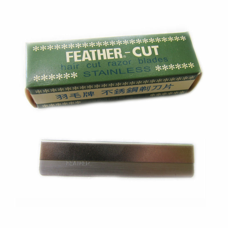 Feather Cut Stainless Blades 12 Pack