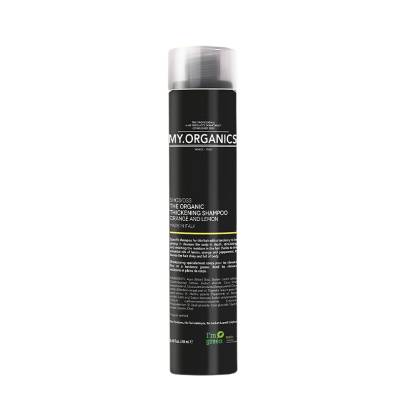 The Organic Thickening Shampoo Orange and Lemon 250ml